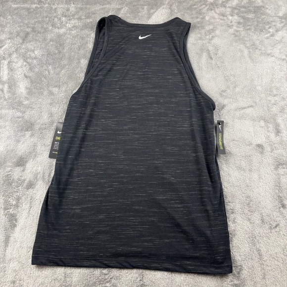 Nike Dri-Fit Tank Top Women's Medium Heather Black San Diego Wave FC Soccer Team - Picture 2 of 9